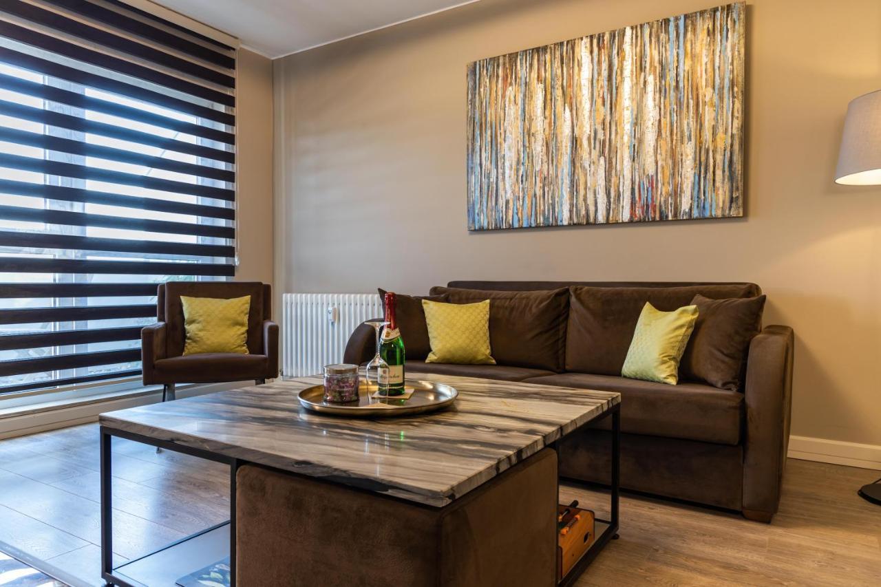Deluxe Apartment Mit Tiefgarage In Naehe Messe-Bmw-Porsche-Dhl-Flughafen-Flugzeugwerk Der Deutsche Aircraft ไลป์ซิก ภายนอก รูปภาพ